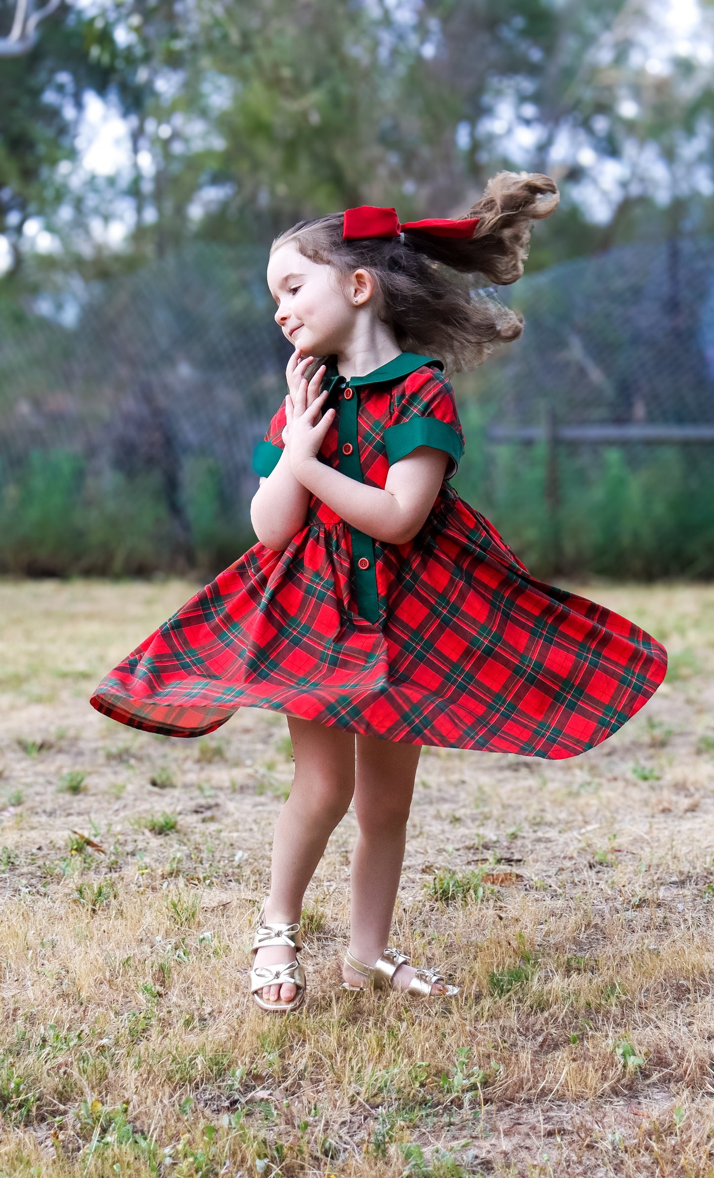 Classic Christmas Peppy Dress